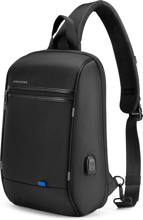 lapyol backpack one strap rfid protect|Kingsons Mens Sling Laptop Backpack Slim Casual Daypack .